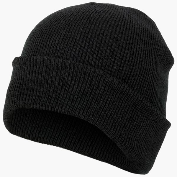 Picture of Deluxe Watch Hat Black